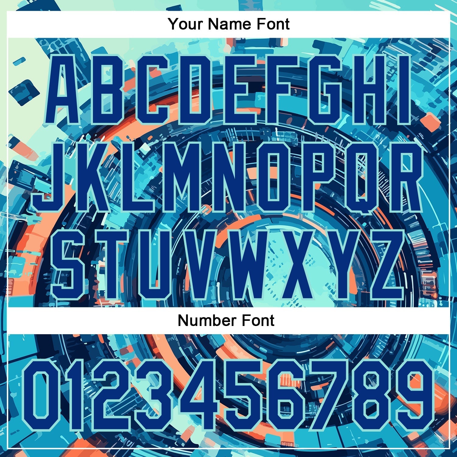 Custom Blue Royal-Ice Blue 3D Pattern Design Outer Space Authentic Baseball Jersey baseball jersey product view 5