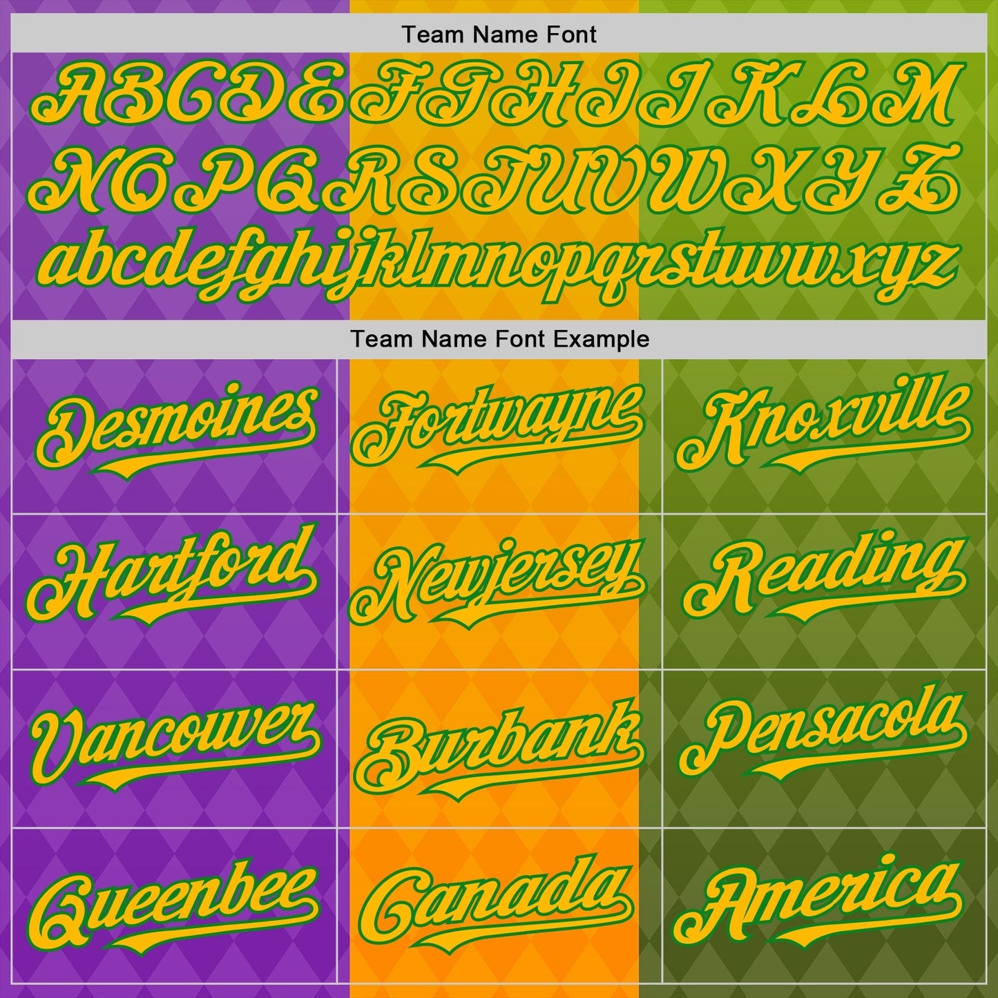 Custom Purple Gold-Grass Green 3D Pattern Design Mardi Gras Shrove Tuesday Authentic Baseball Jersey baseball jersey product view 4