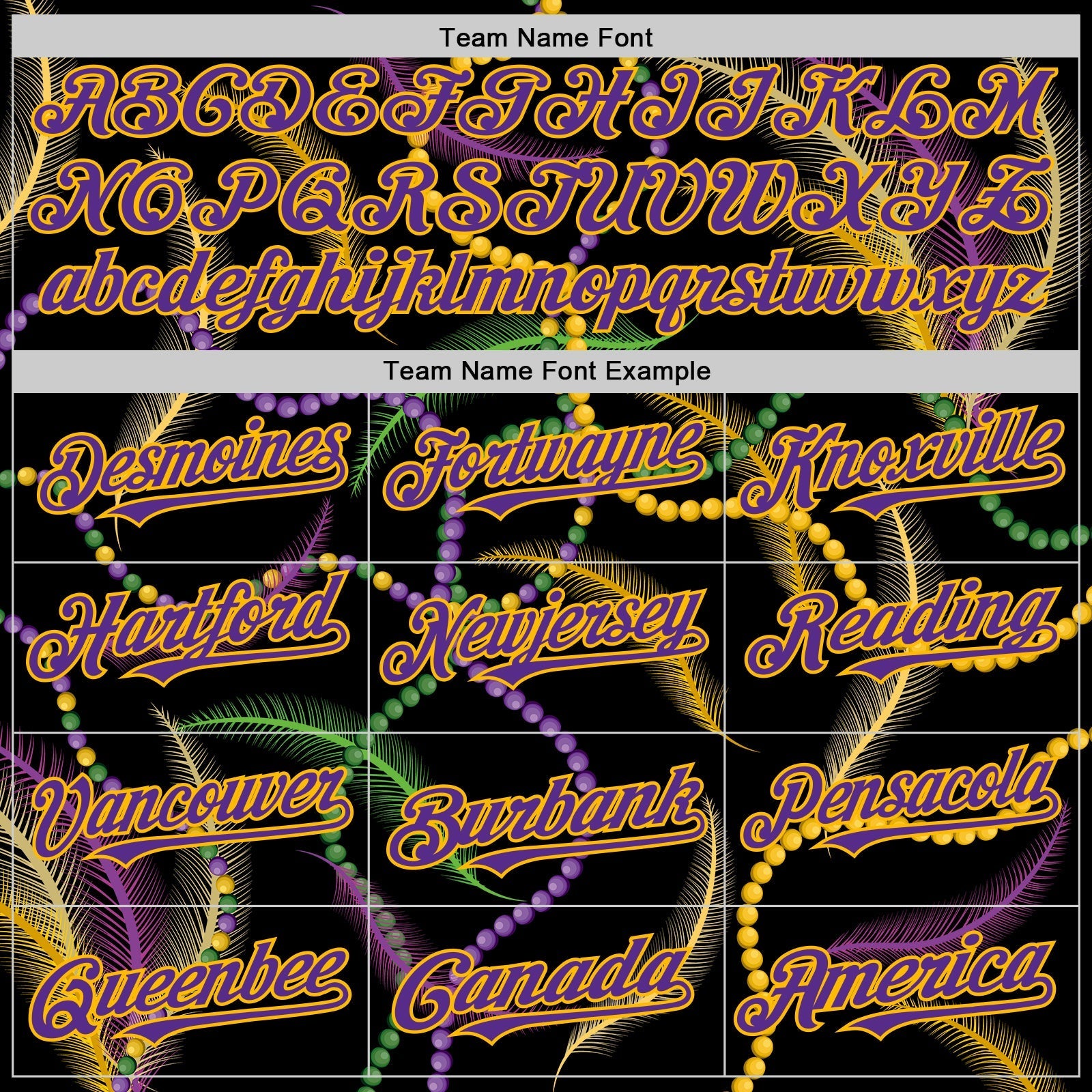 Custom Black Purple-Gold 3D Pattern Design Mardi Gras Shrove Tuesday Authentic Baseball Jersey baseball jersey product view 4