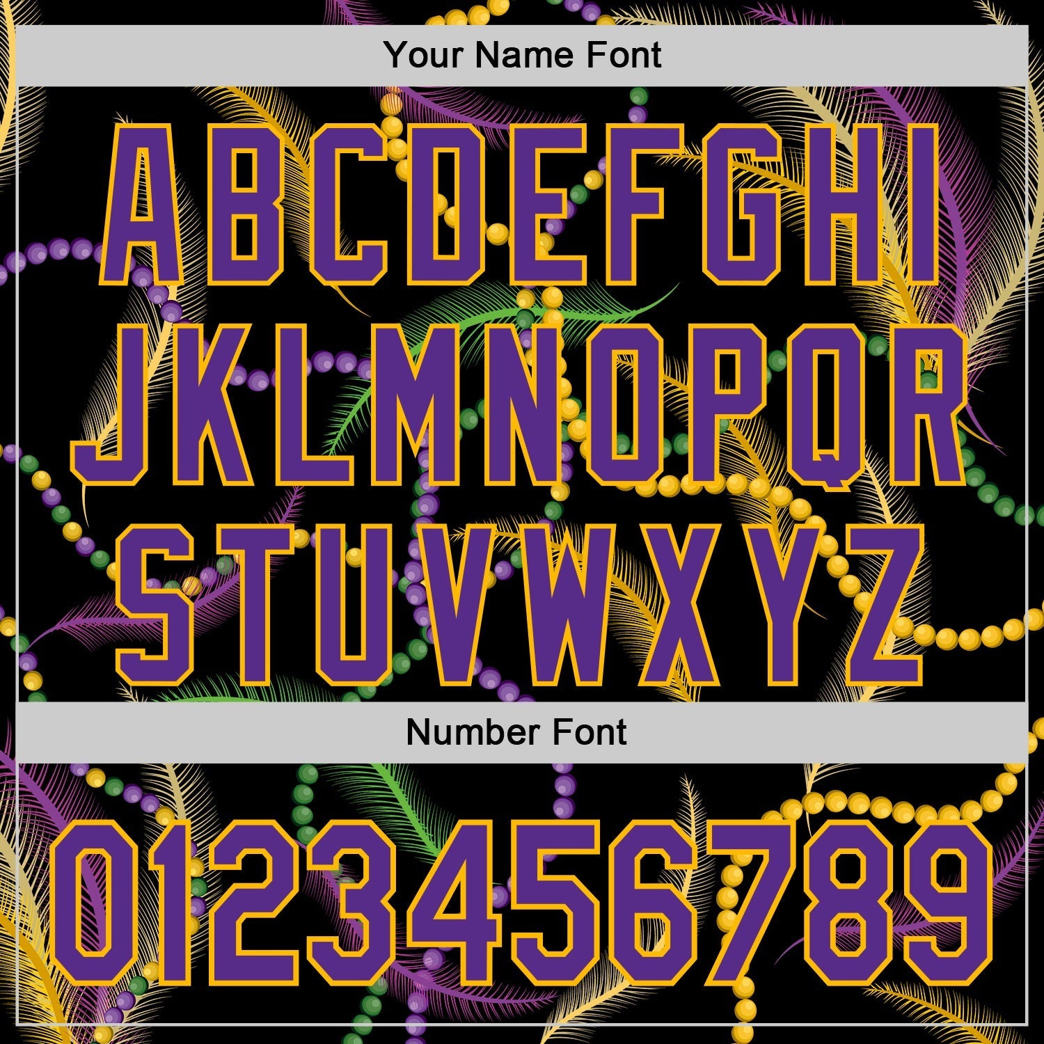 Custom Black Purple-Gold 3D Pattern Design Mardi Gras Shrove Tuesday Authentic Baseball Jersey baseball jersey product view 5