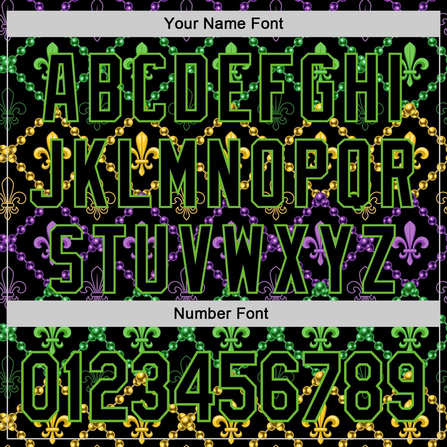 Custom Black Aurora Green 3D Pattern Design Mardi Gras Shrove Tuesday Authentic Baseball Jersey baseball jersey product view 5
