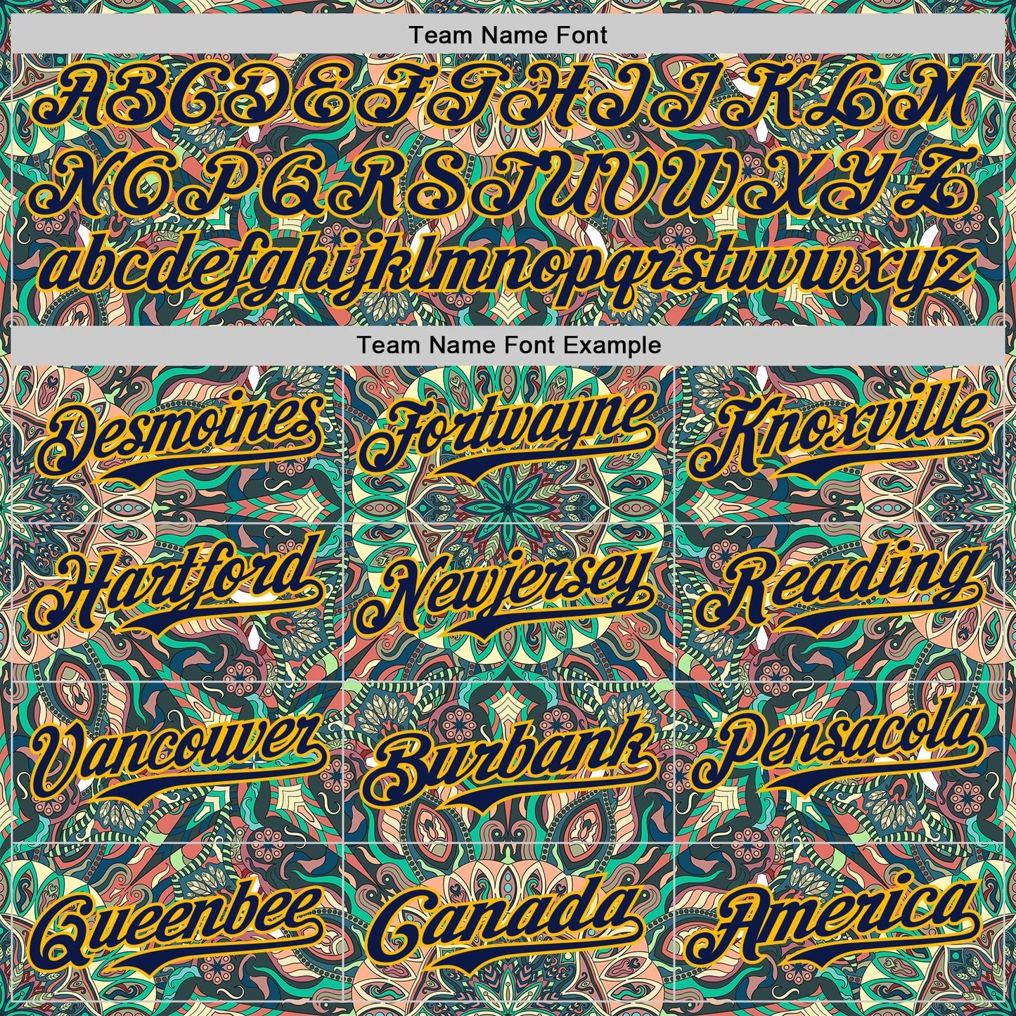 Custom Green Navy-Gold 3D Pattern Design Burner Costumes Psychedelic Authentic Baseball Jersey baseball jersey product view 4