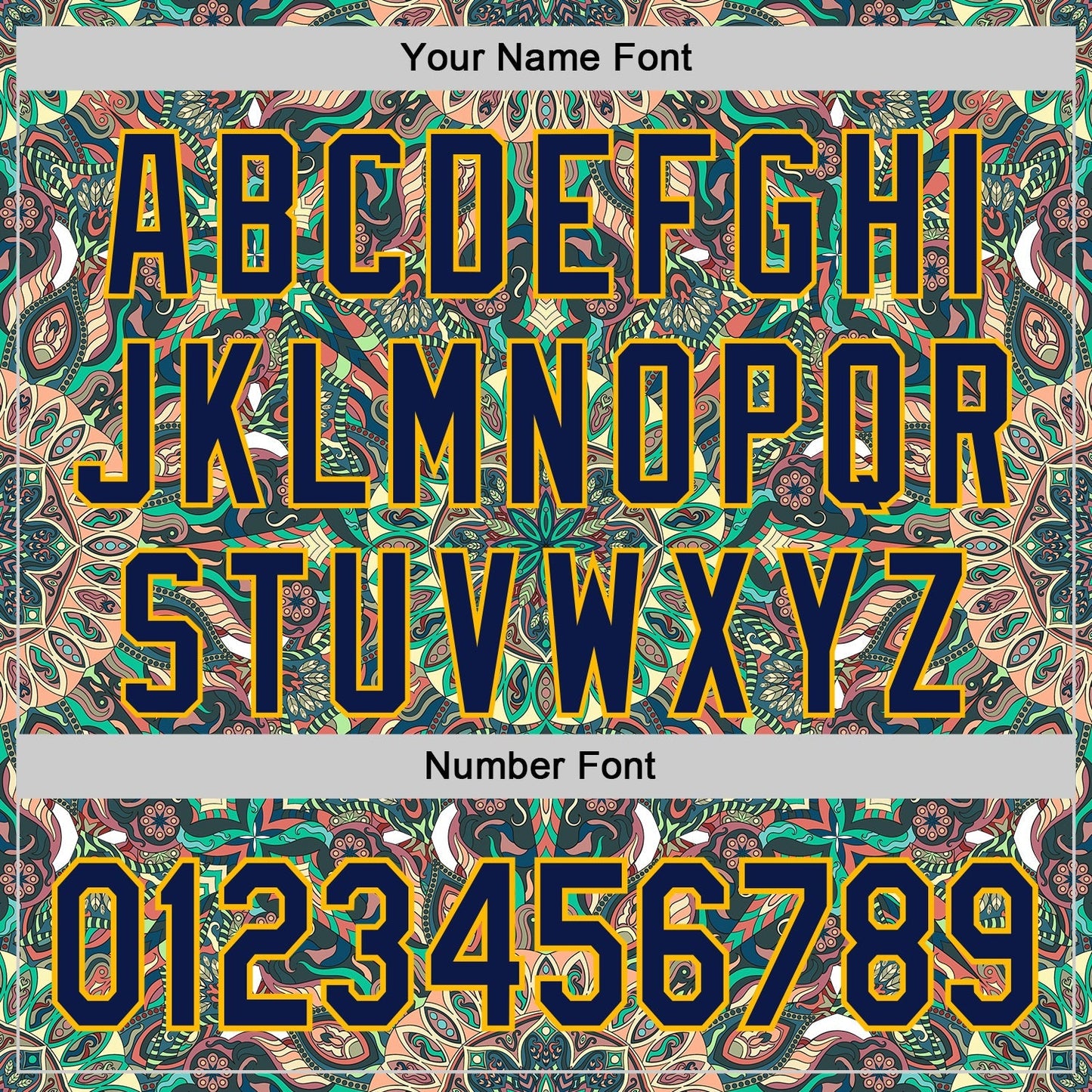 Custom Green Navy-Gold 3D Pattern Design Burner Costumes Psychedelic Authentic Baseball Jersey baseball jersey product view 5
