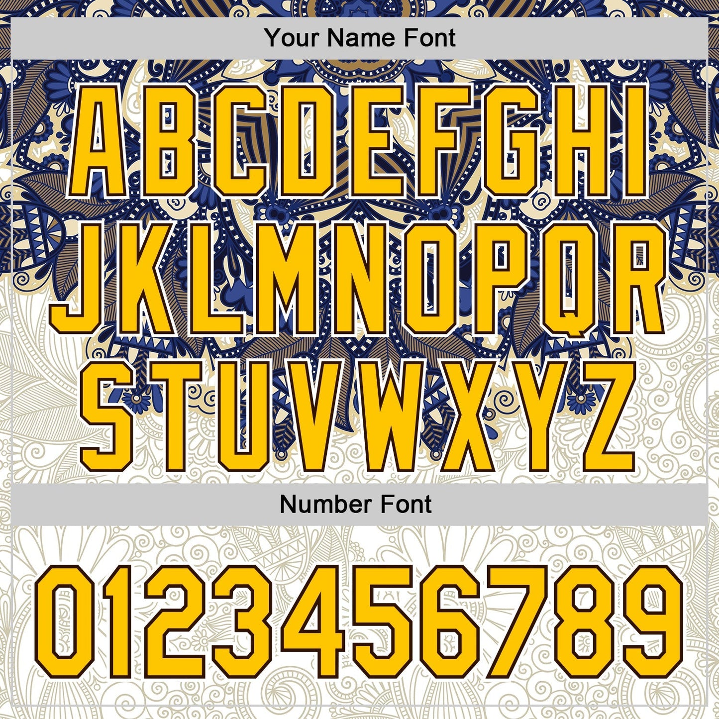 Custom White Yellow-Brown 3D Pattern Design Burner Costumes Paisley Authentic Baseball Jersey baseball jersey product view 5