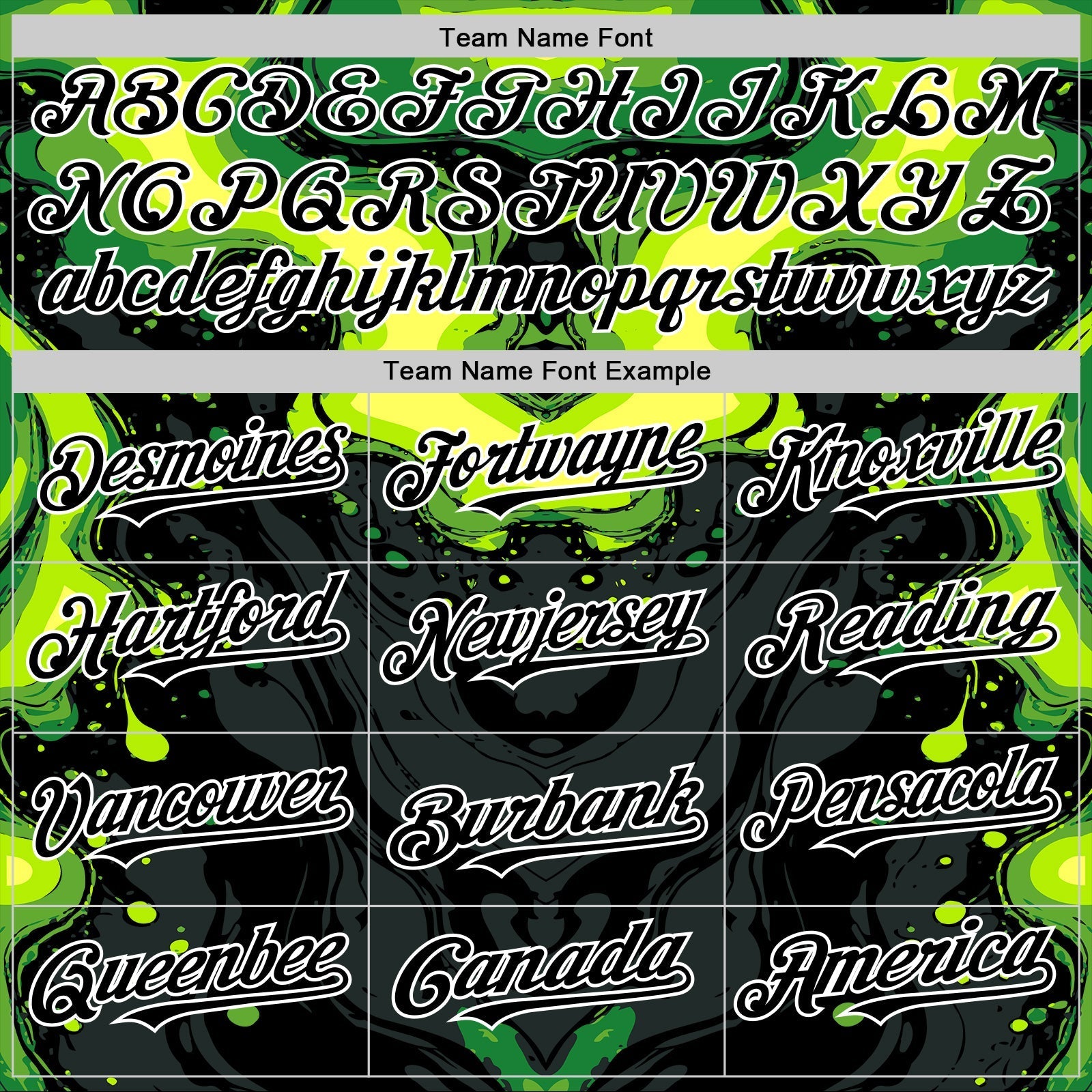 Custom Black Green-White 3D Pattern Design Rave Party Poison Liquid Authentic Baseball Jersey baseball jersey product view 4