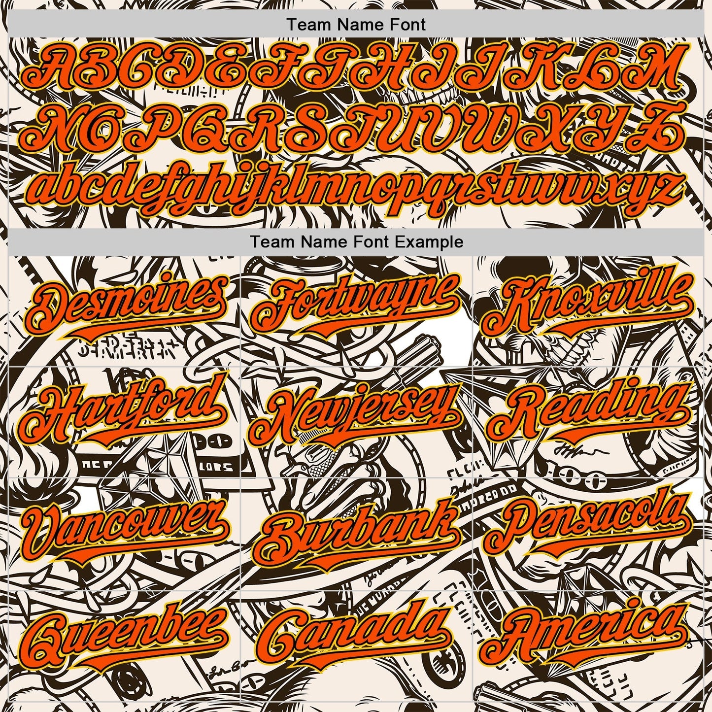 Custom White Orange Black-Yellow 3D Pattern Design Rave Party Vintage Cash Money Authentic Baseball Jersey baseball jersey product view 4