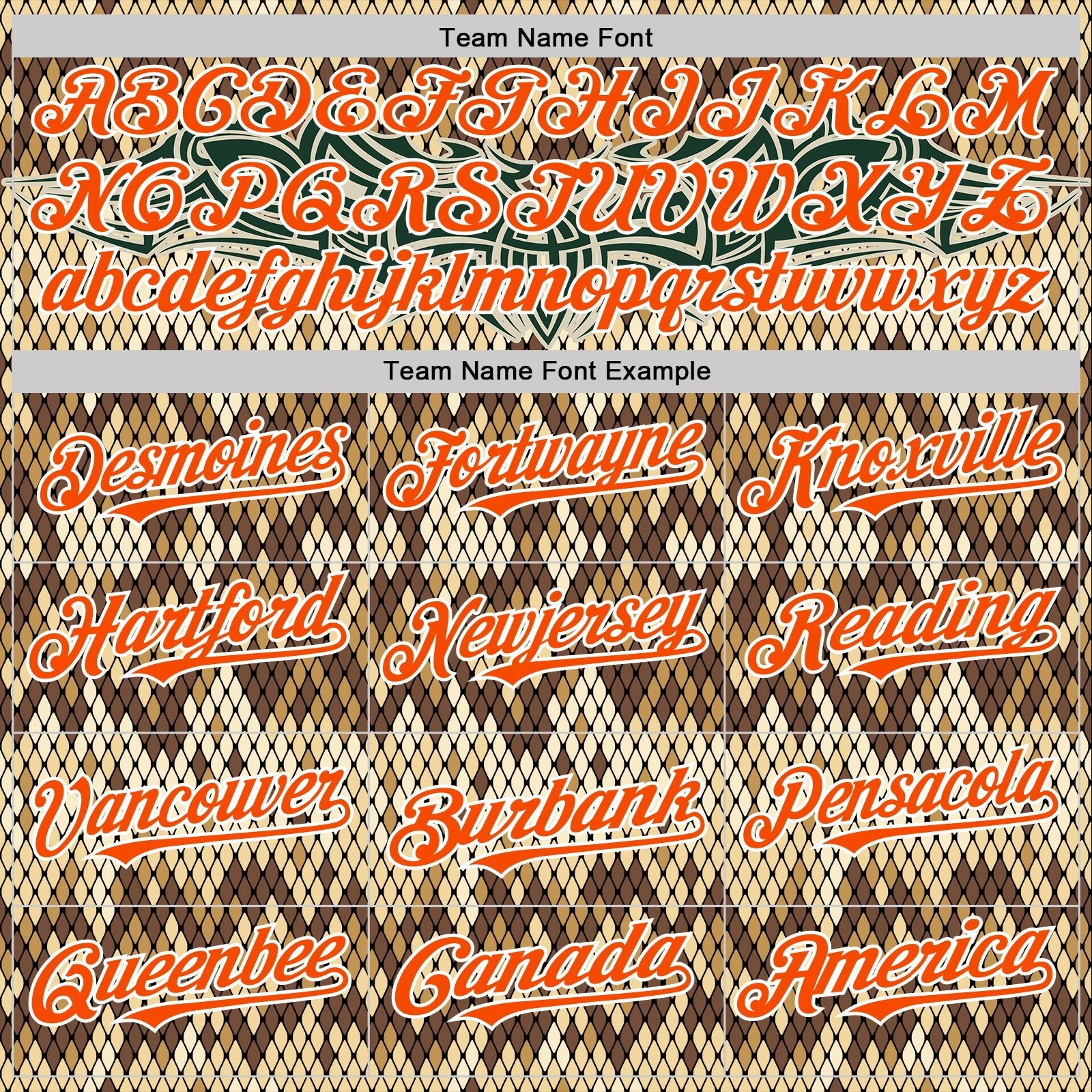 Custom Black Orange-White 3D Pattern Design Rave Party Animal Snake Python Print Authentic Baseball Jersey baseball jersey product view 4