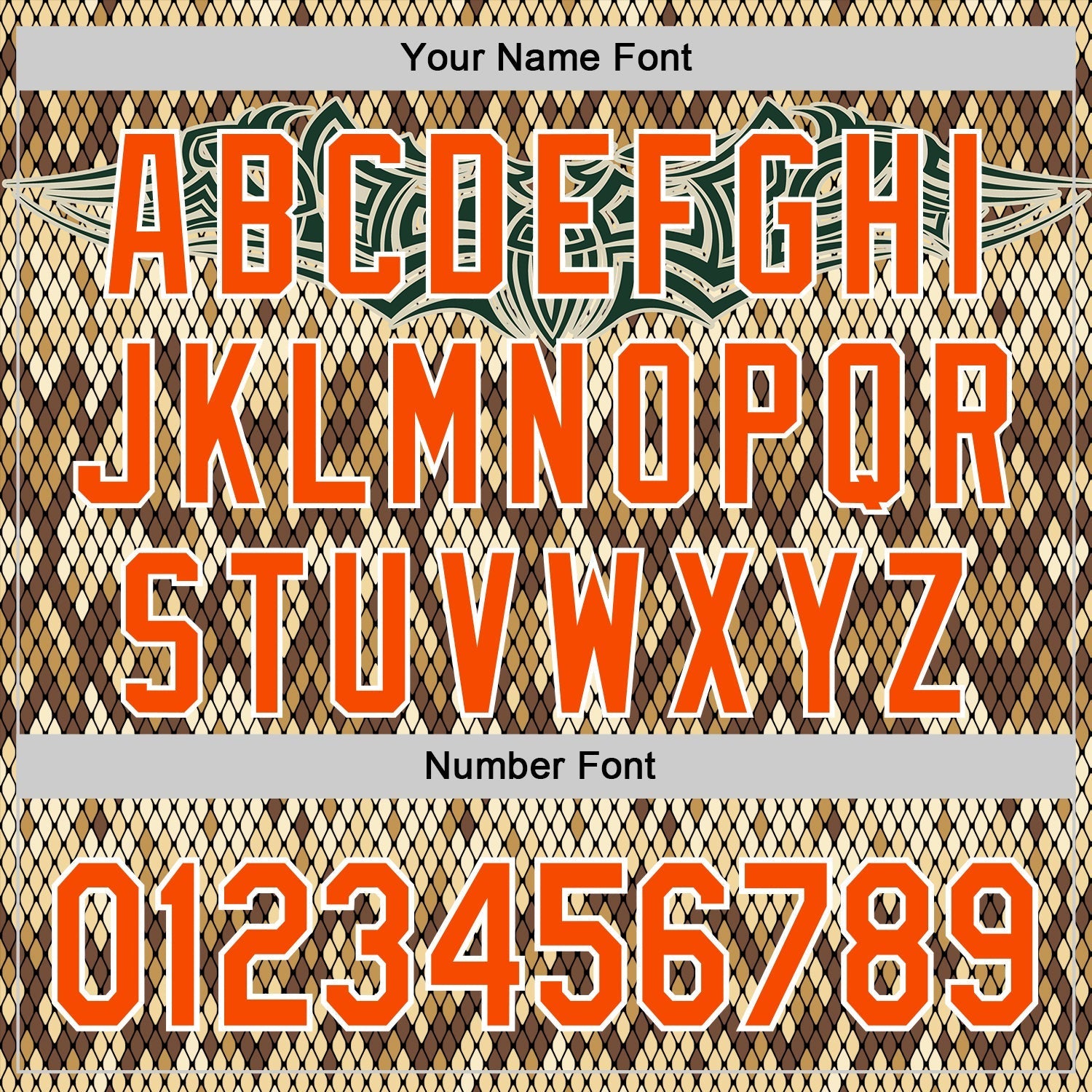 Custom Black Orange-White 3D Pattern Design Rave Party Animal Snake Python Print Authentic Baseball Jersey baseball jersey product view 5