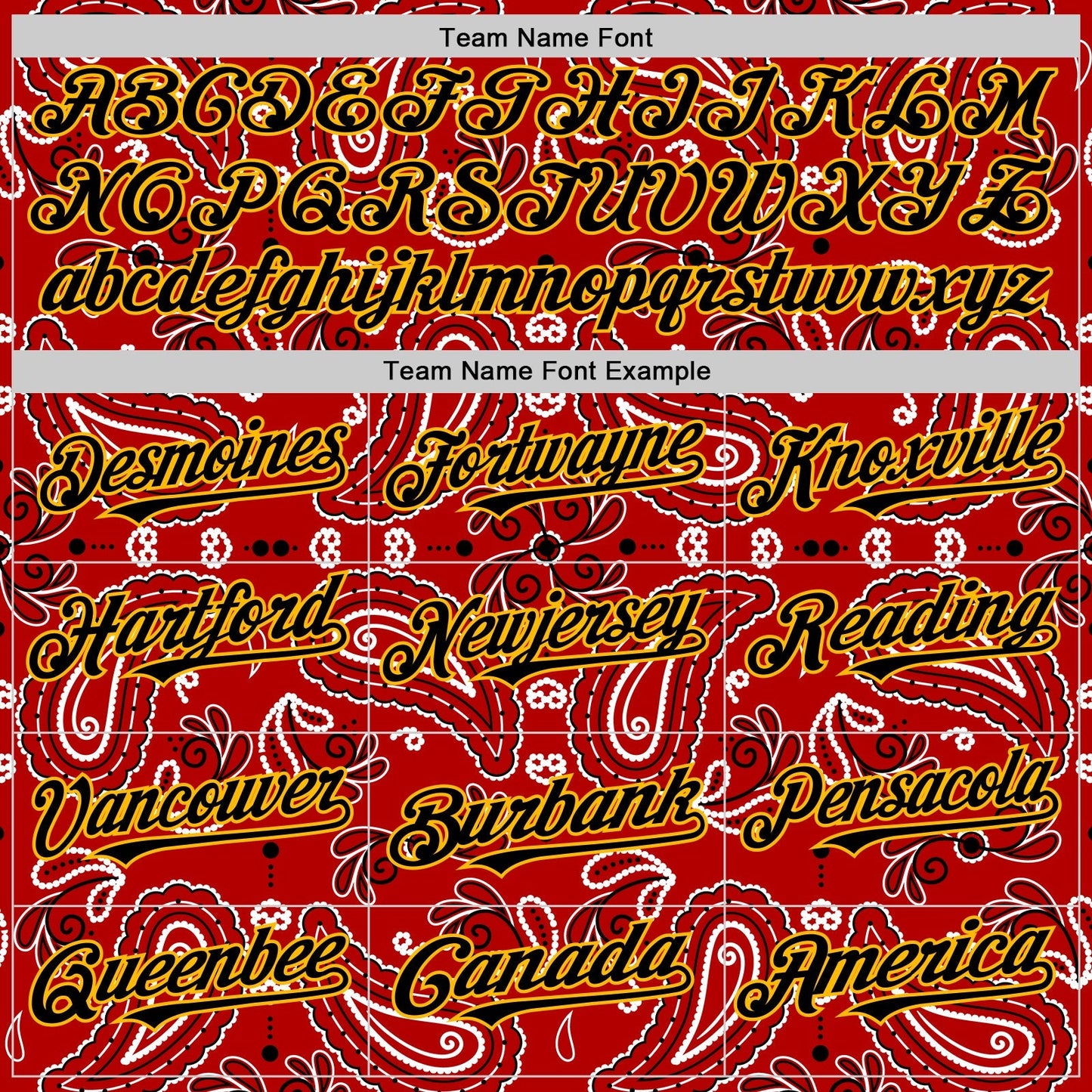Custom Red Black-Gold 3D Pattern Design Rave Party Paisley Bandana Authentic Baseball Jersey baseball jersey product view 4