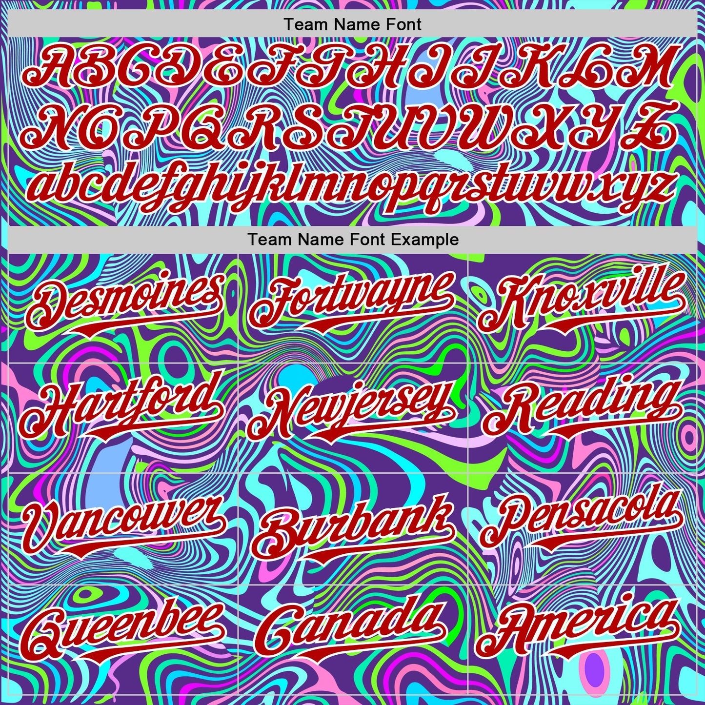 Custom Purple Red-White 3D Pattern Design Rave Party Trippy Laser Fluid Authentic Baseball Jersey baseball jersey product view 4