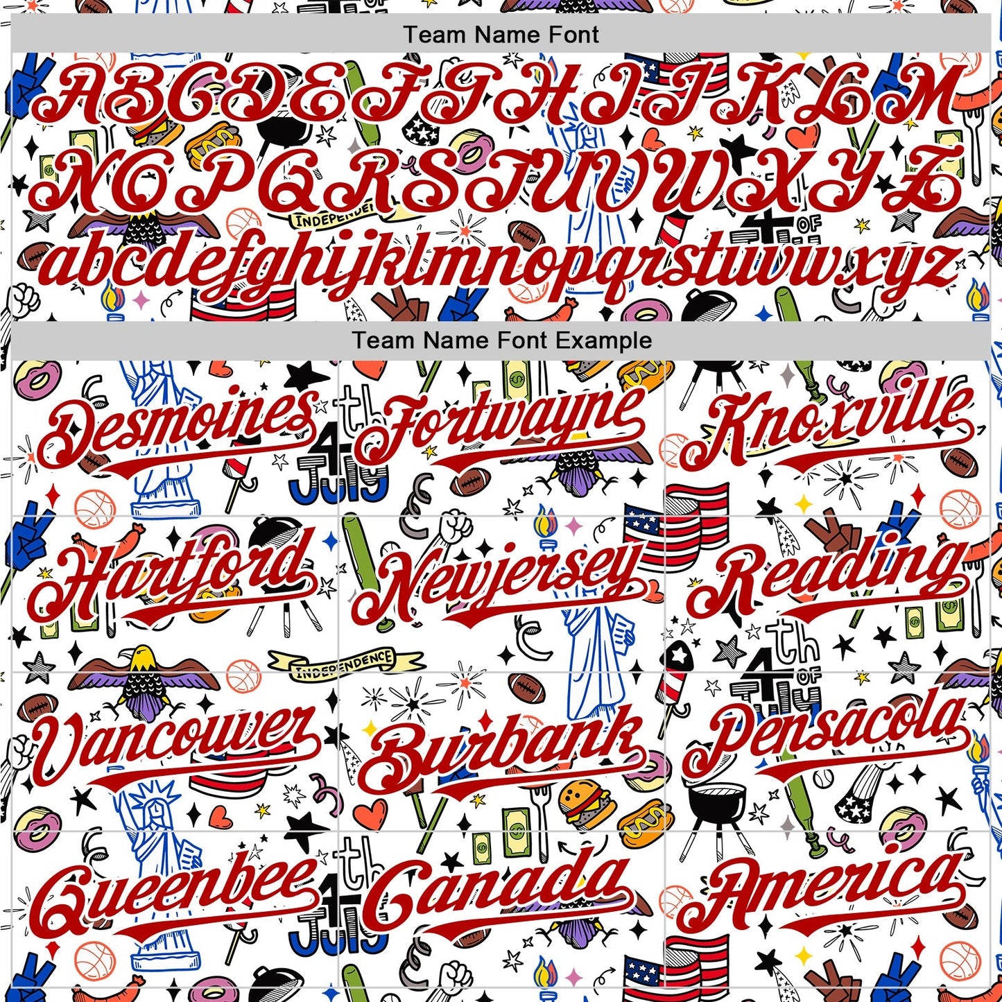 Custom White Royal-Red 3D American Flag Independence Day National Symbols Authentic Baseball Jersey baseball jersey product view 4