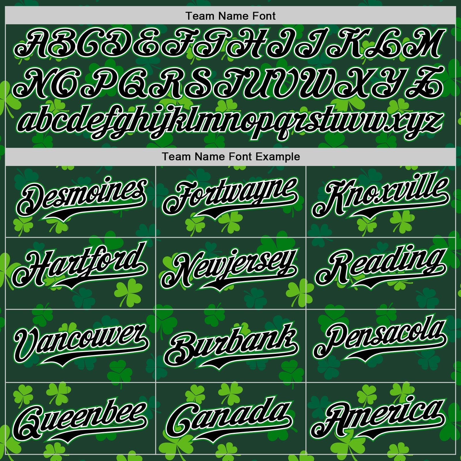 Custom Black White-Grass Green 3D Pattern Design Boston Cityscape Shamrock Authentic St. Patrick's Day Baseball Jersey baseball jersey product view 4