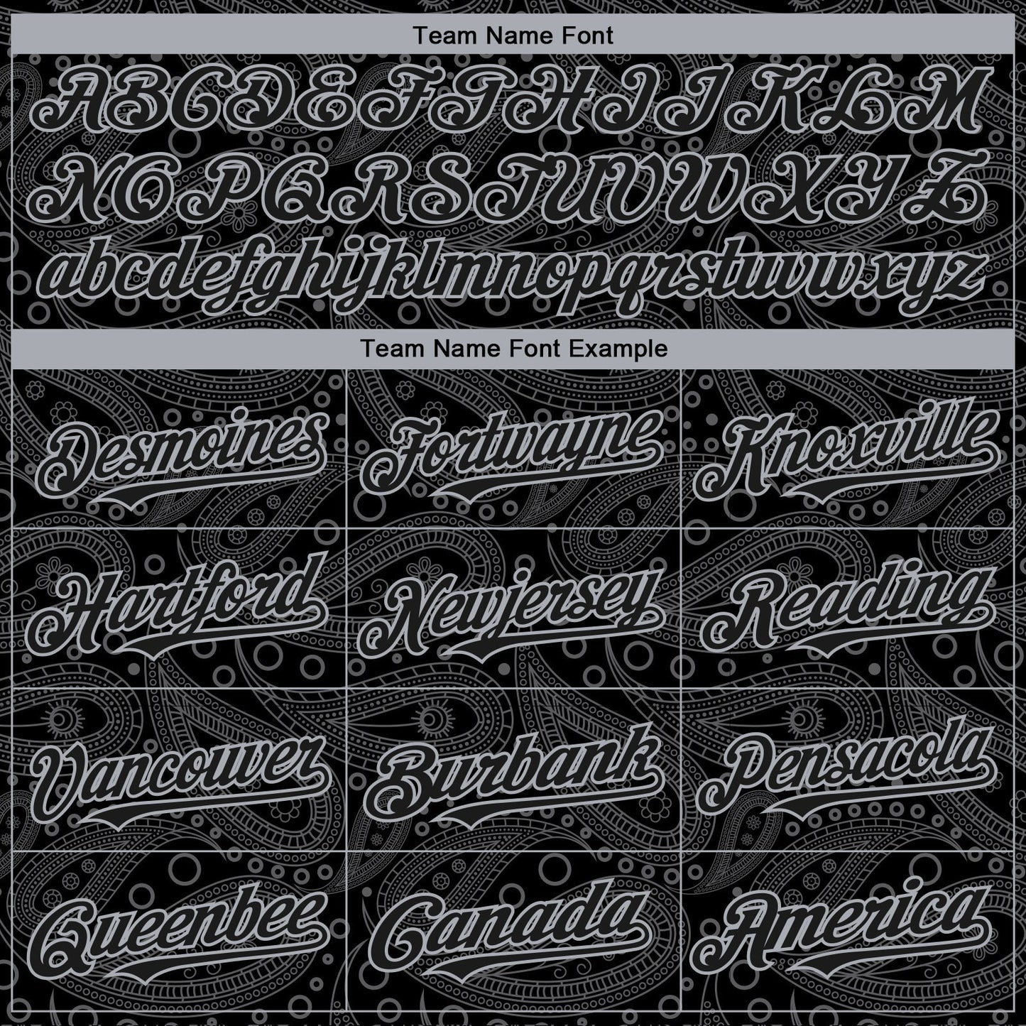 Custom Black Gray Rave Party Ethnic Paisley Bandana Authentic Baseball Jersey baseball jersey product view 4