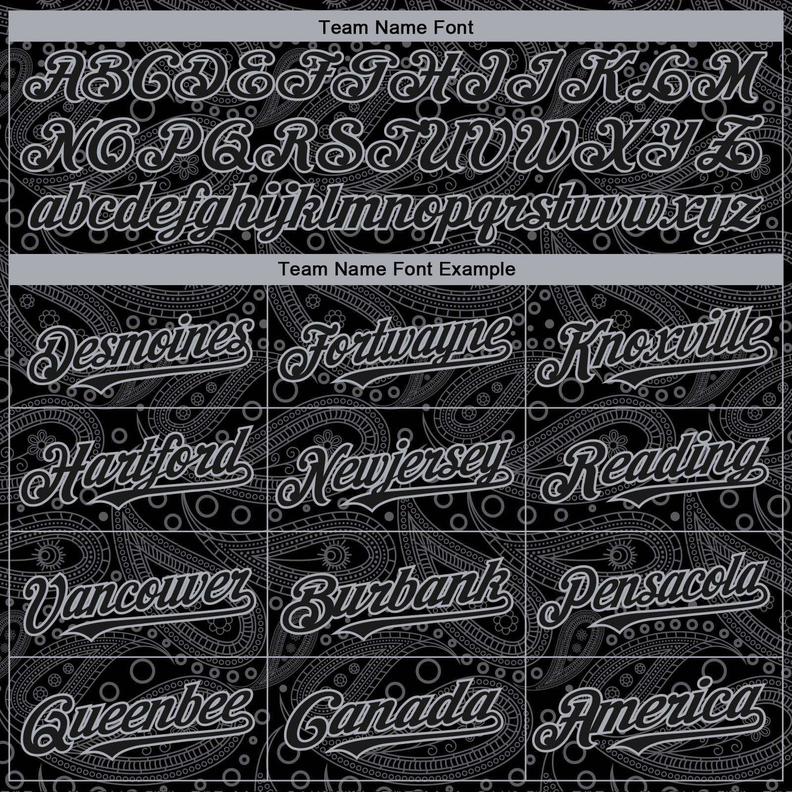Custom Black Gray Rave Party Ethnic Paisley Bandana Authentic Baseball Jersey baseball jersey product view 4