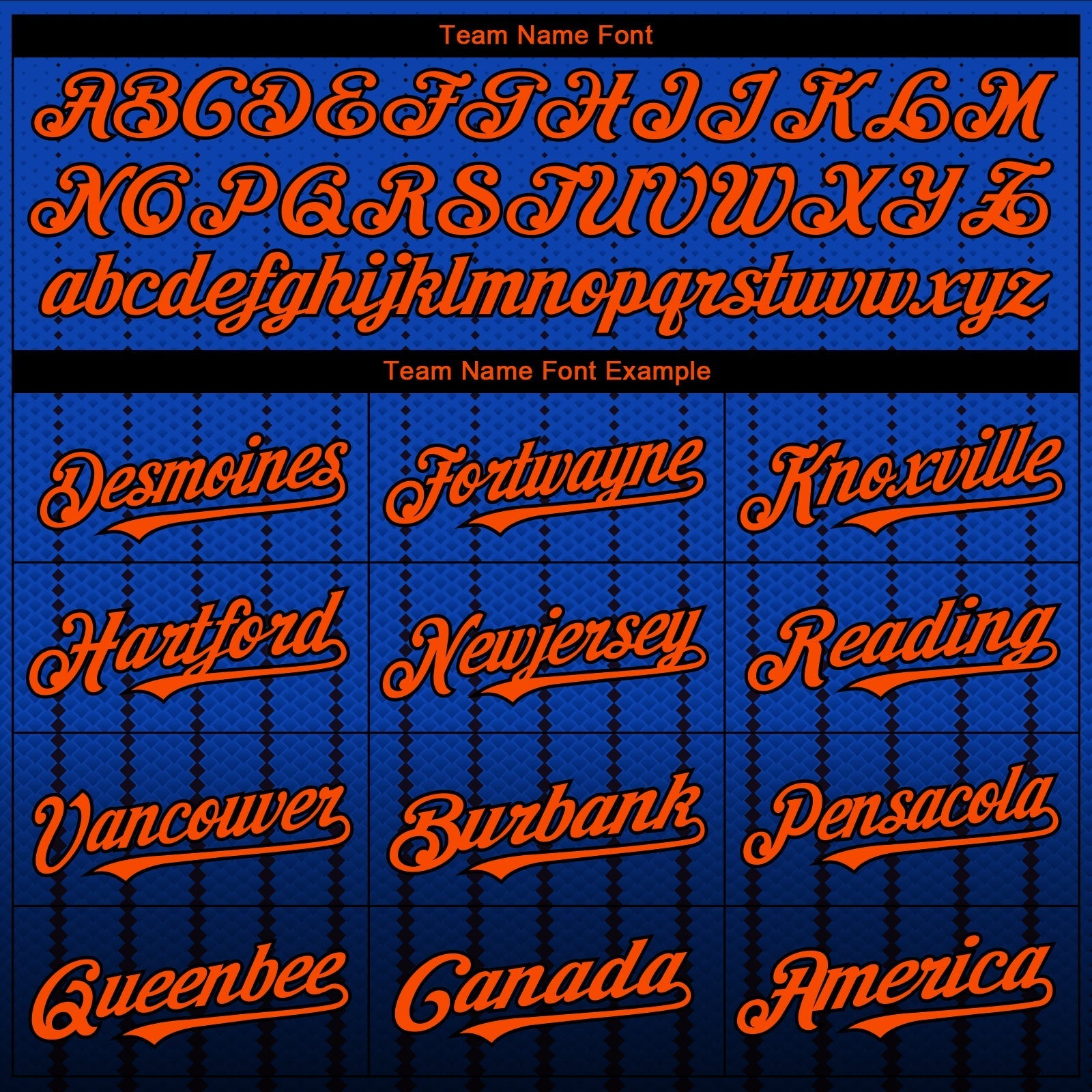 Custom Thunder Blue Orange-Black 3D Pattern Design Gradient Geometric Shape Authentic Baseball Jersey baseball jersey product view 4