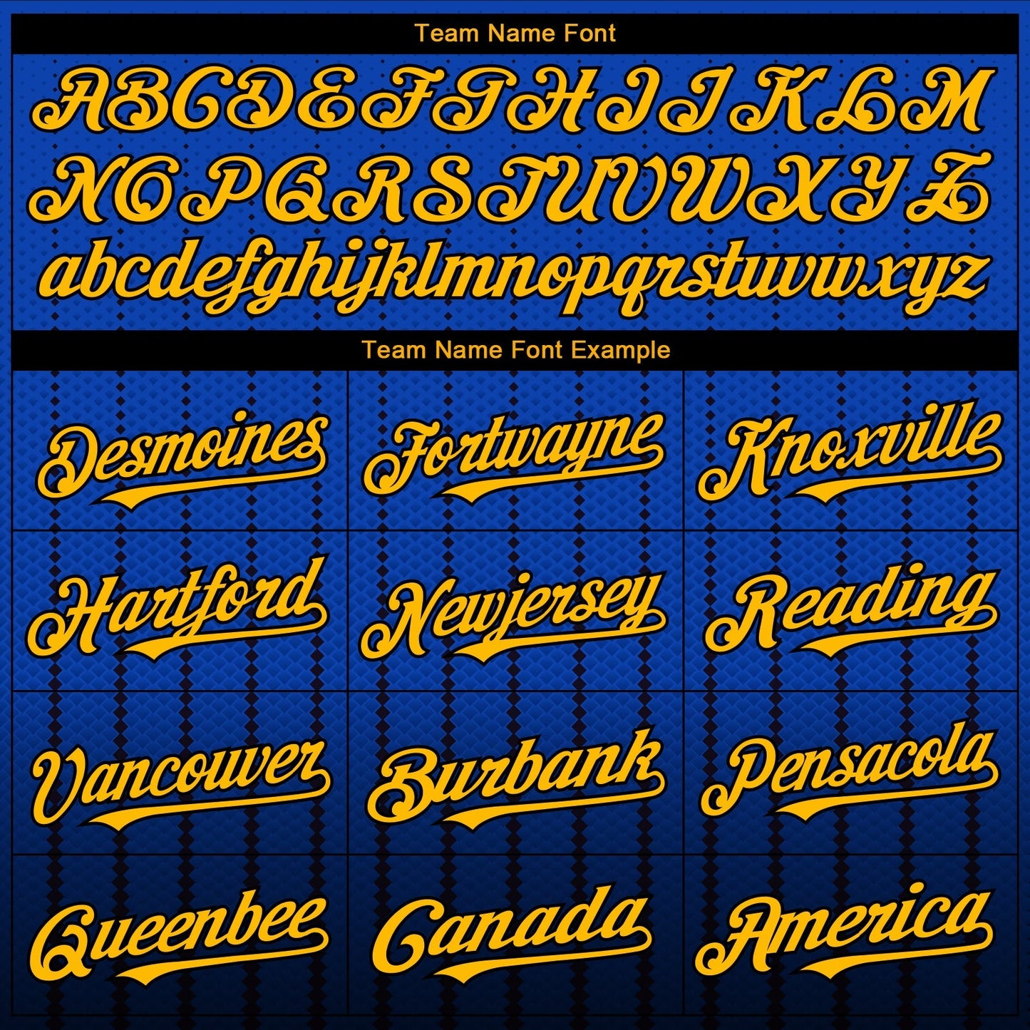 Custom Thunder Blue Gold-Black 3D Pattern Design Gradient Geometric Shape Authentic Baseball Jersey baseball jersey product view 4