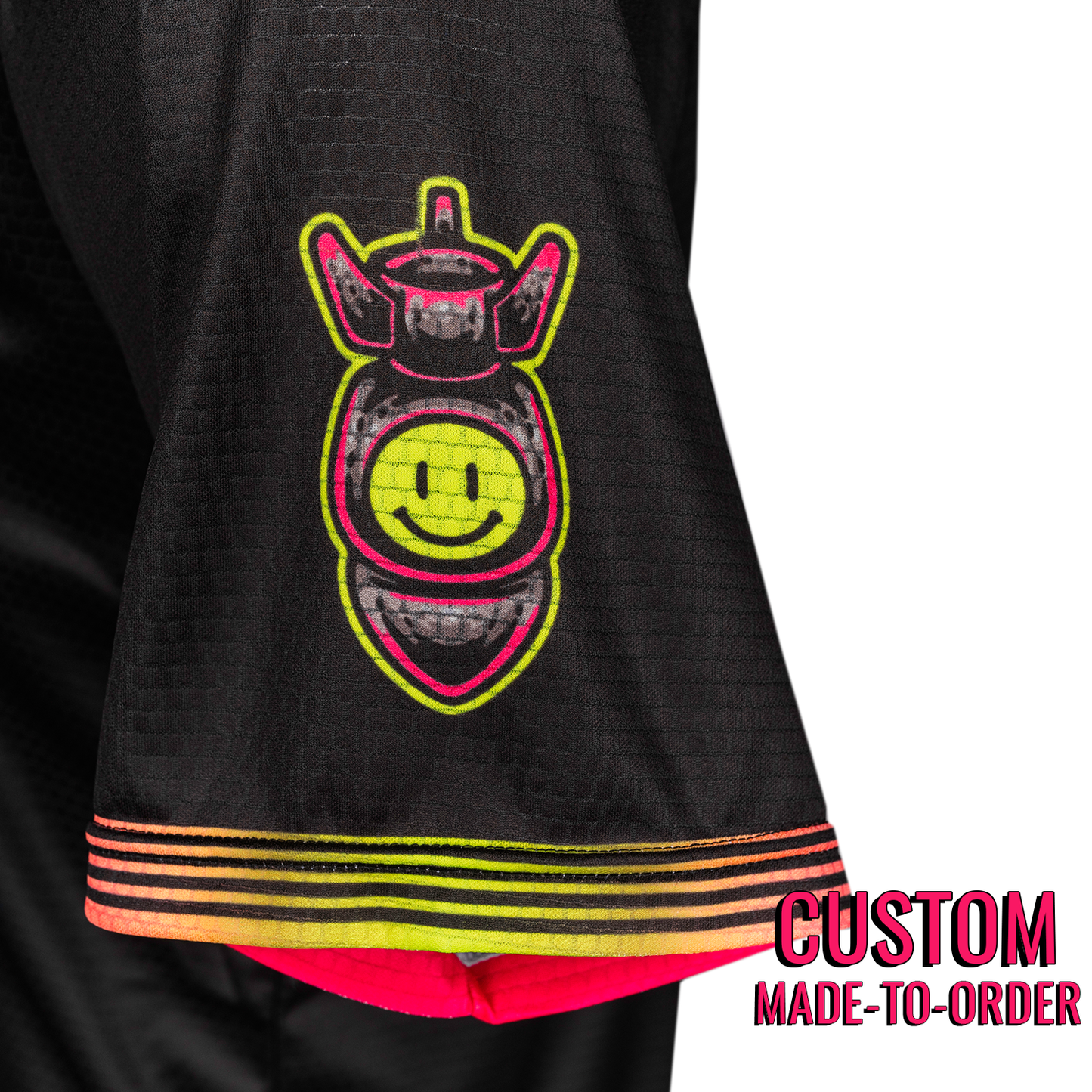 Nukes Lifestyle Baseball Jersey *CUSTOM* baseball jersey product view 3