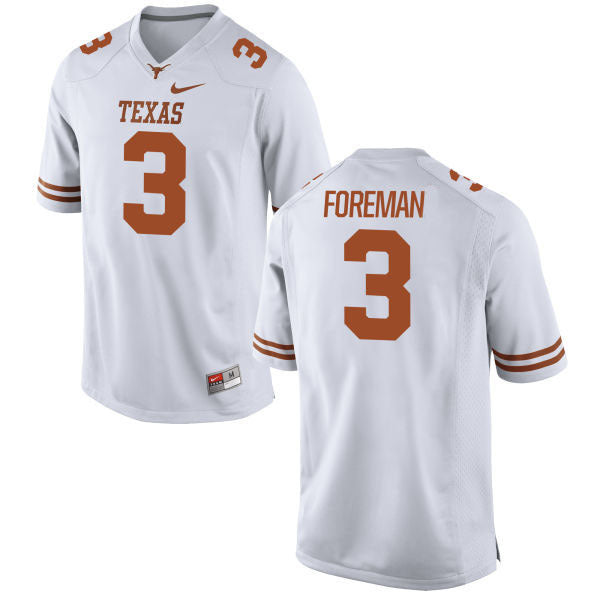 3 Foreman White College Football Jersey football jersey product view 1