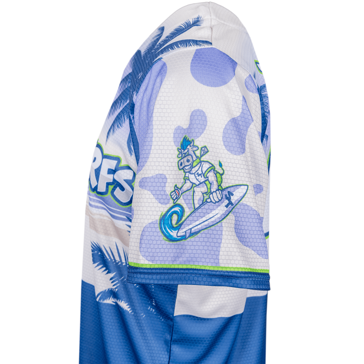 Surfin' Turfs Seamhead Baseball League Jersey (Home) *CUSTOM* baseball jersey product view 3