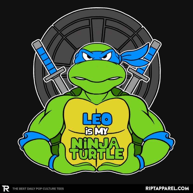 Leo is my Turtle (My Blue Ninja Turtle) Unisex T-shirt, Sweatshirt, Hoodie, Long Sleeve Tee - T-Shirt, Sweatshirt, Hoodie