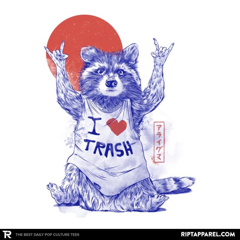 I Love Trash Unisex T-shirt, Sweatshirt, Hoodie, Long Sleeve Tee - T-Shirt, Sweatshirt, Hoodie