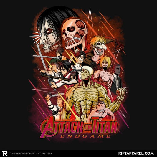 Attack On Titan Endgame Unisex T-shirt, Sweatshirt, Hoodie, Long Sleeve Tee - T-Shirt, Sweatshirt, Hoodie