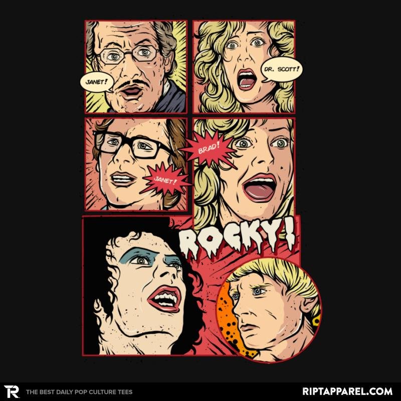 Janet, Dr. Scott, Janet, Brad, Rocky! Unisex T-shirt, Sweatshirt, Hoodie, Long Sleeve Tee - T-Shirt, Sweatshirt, Hoodie