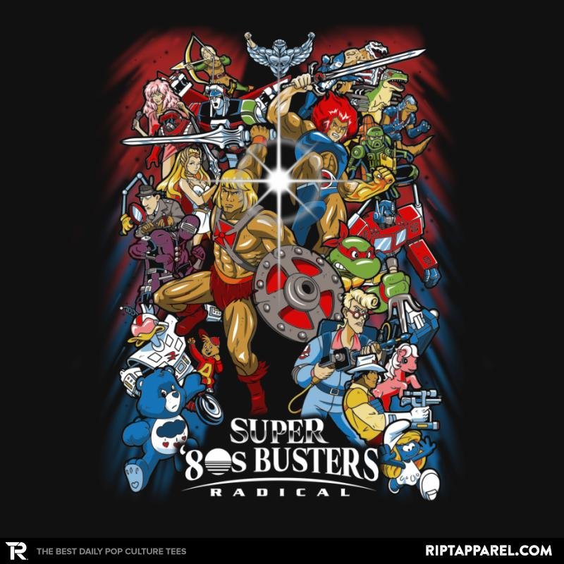 Super 80s Busters  Best Seller Unisex T-shirt, Sweatshirt, Hoodie, Long Sleeve Tee - T-Shirt, Sweatshirt, Hoodie