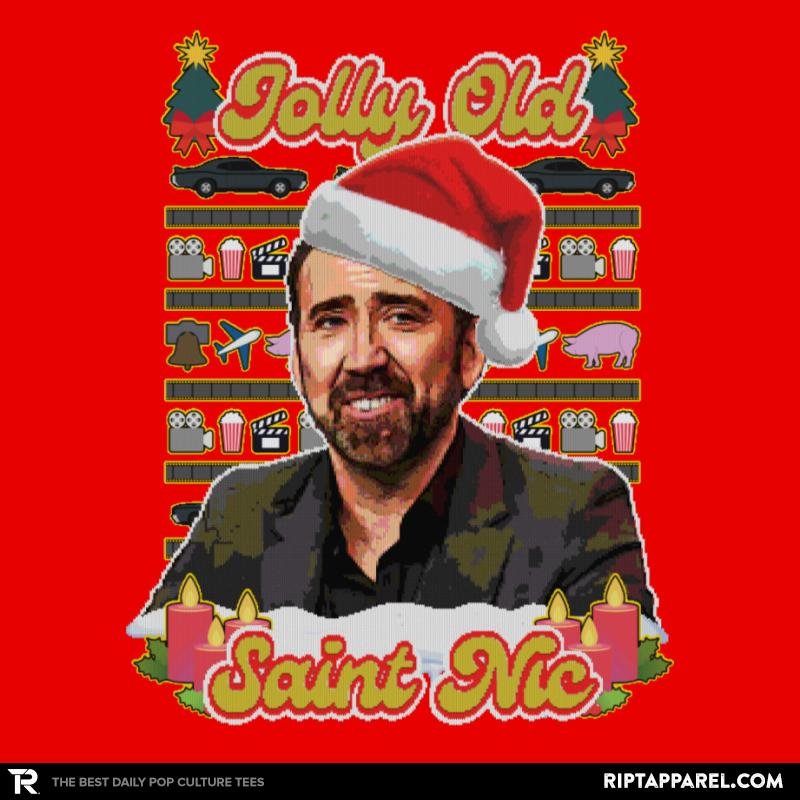 Merry Cagemas (and Happy Nic Year)! Unisex T-shirt, Sweatshirt, Hoodie, Long Sleeve Tee - T-Shirt, Sweatshirt, Hoodie