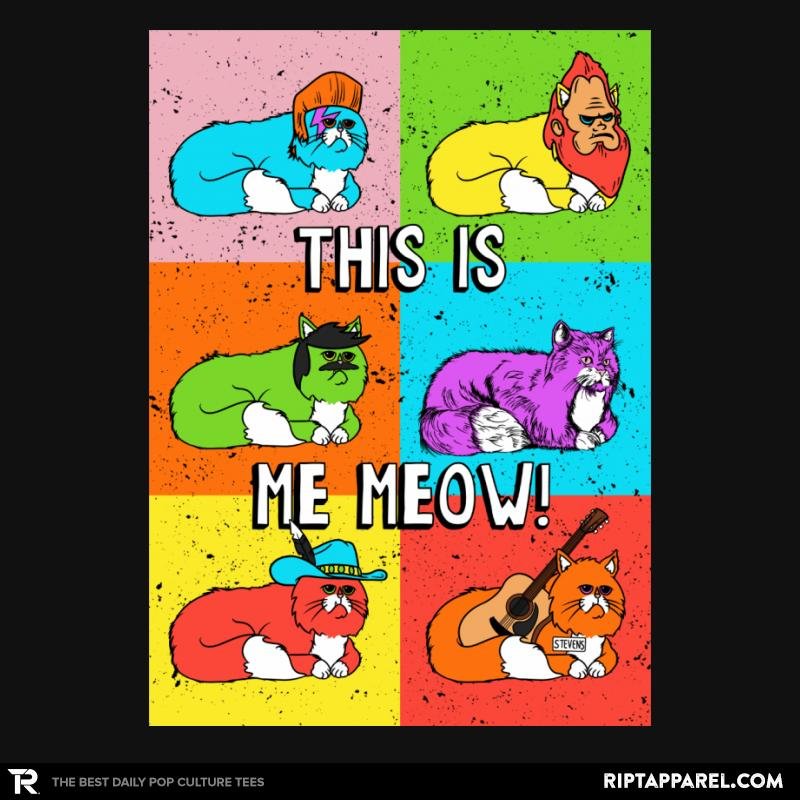 This Is Me Meow Unisex T-shirt, Sweatshirt, Hoodie, Long Sleeve Tee - T-Shirt, Sweatshirt, Hoodie