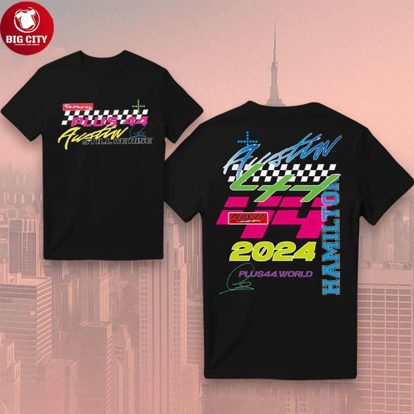 +44 Plus44 Vintage Austin 2025 Two Sided Shirt Unisex T-shirt, Sweatshirt, Hoodie, Long Sleeve Tee - T-Shirt, Sweatshirt, Hoodie