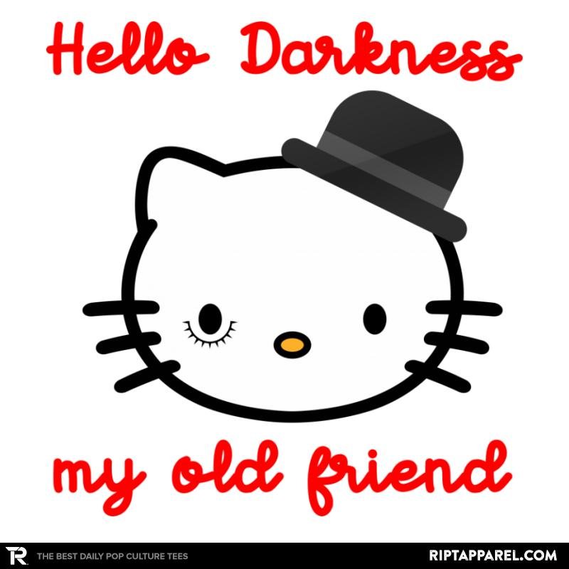 Hello Darkness My Old Friend Unisex T-shirt, Sweatshirt, Hoodie, Long Sleeve Tee - T-Shirt, Sweatshirt, Hoodie