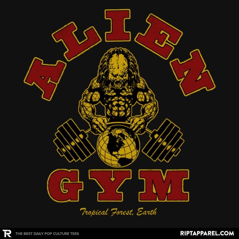 Alien Gym Unisex T-shirt, Sweatshirt, Hoodie, Long Sleeve Tee - T-Shirt, Sweatshirt, Hoodie