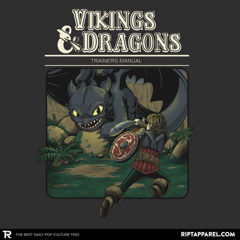 Vikings And Dragons Unisex T-shirt, Sweatshirt, Hoodie, Long Sleeve Tee - T-Shirt, Sweatshirt, Hoodie