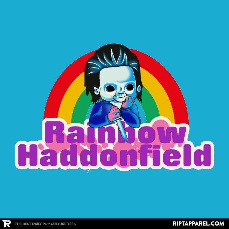 Rainbow Haddofield Unisex T-shirt, Sweatshirt, Hoodie, Long Sleeve Tee - T-Shirt, Sweatshirt, Hoodie