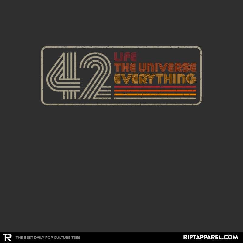 Retro 42 Unisex T-shirt, Sweatshirt, Hoodie, Long Sleeve Tee - T-Shirt, Sweatshirt, Hoodie