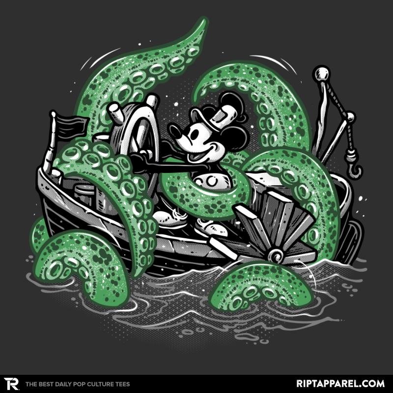 Steamboat and the Monster Unisex T-shirt, Sweatshirt, Hoodie, Long Sleeve Tee - T-Shirt, Sweatshirt, Hoodie