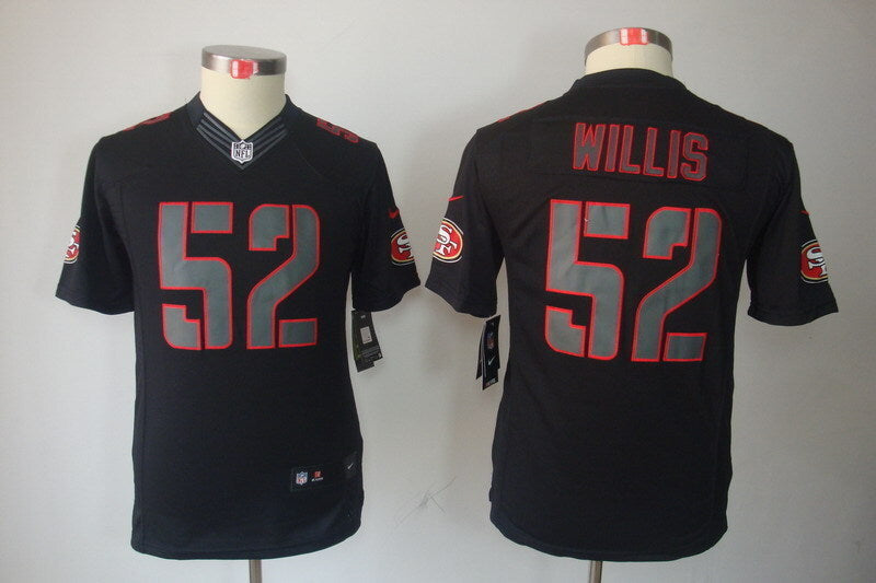 49ers 49 ( Youth) Style 14 Football Jersey football jersey product view 1