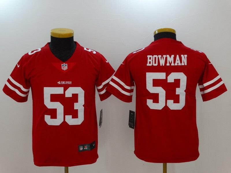 49ers 49 ( Youth) Style 3 Football Jersey football jersey product view 1
