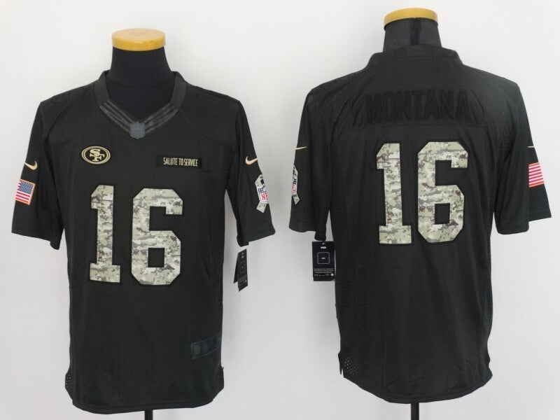 49ers Style 10 Football Jersey football jersey product view 1