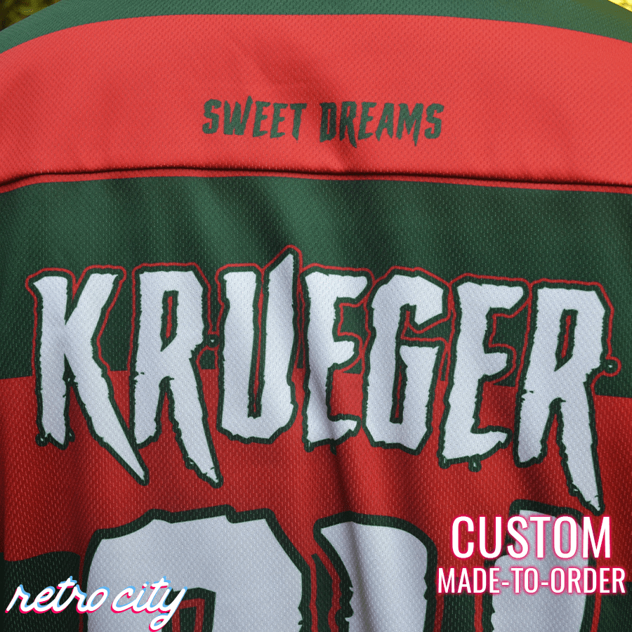 Elm Street Custom Lace-Up Hockey Jersey hockey jersey product view 5