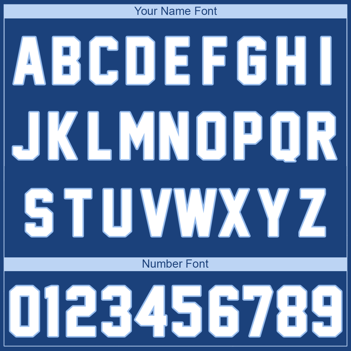 Custom Blue White Baseball Jersey baseball jersey product view 4