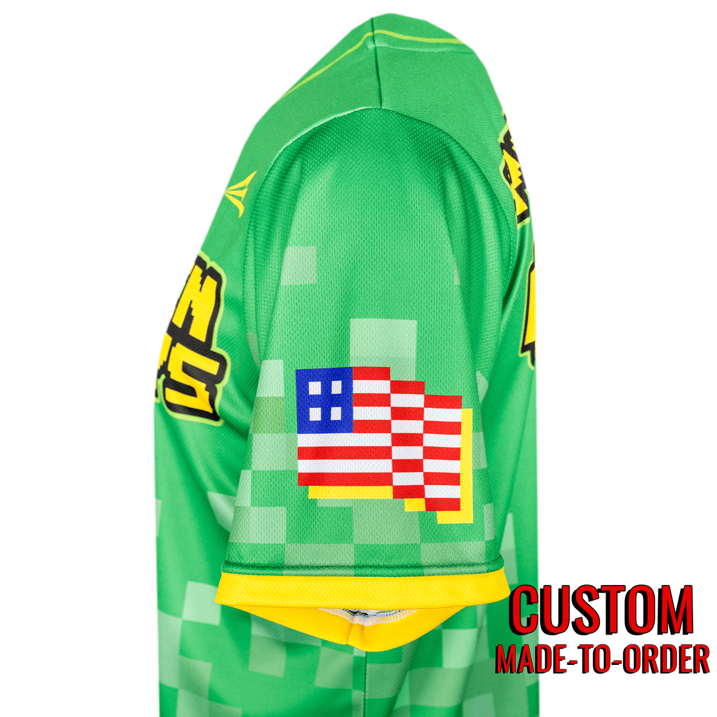 Chicken Jockeys Lifestyle Baseball Jersey *CUSTOM* baseball jersey product view 4