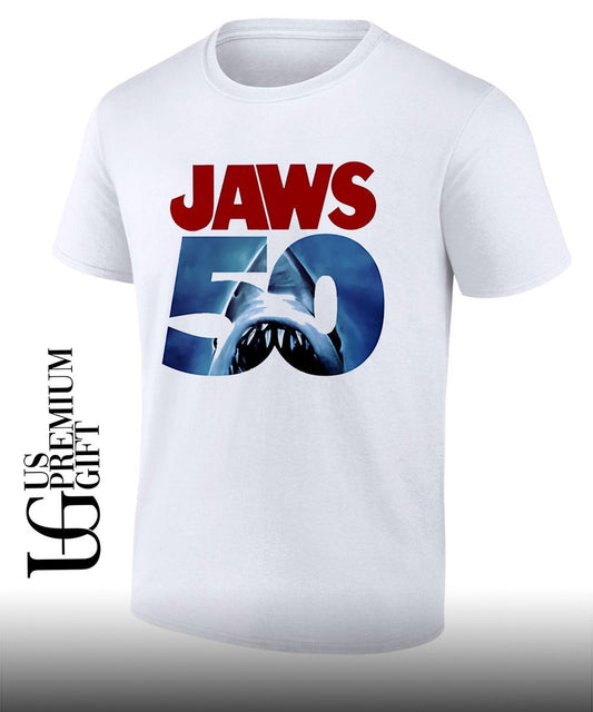 50th Anniversary Jaws shirt Unisex T-shirt, Sweatshirt, Hoodie, Long Sleeve Tee - T-Shirt, Sweatshirt, Hoodie