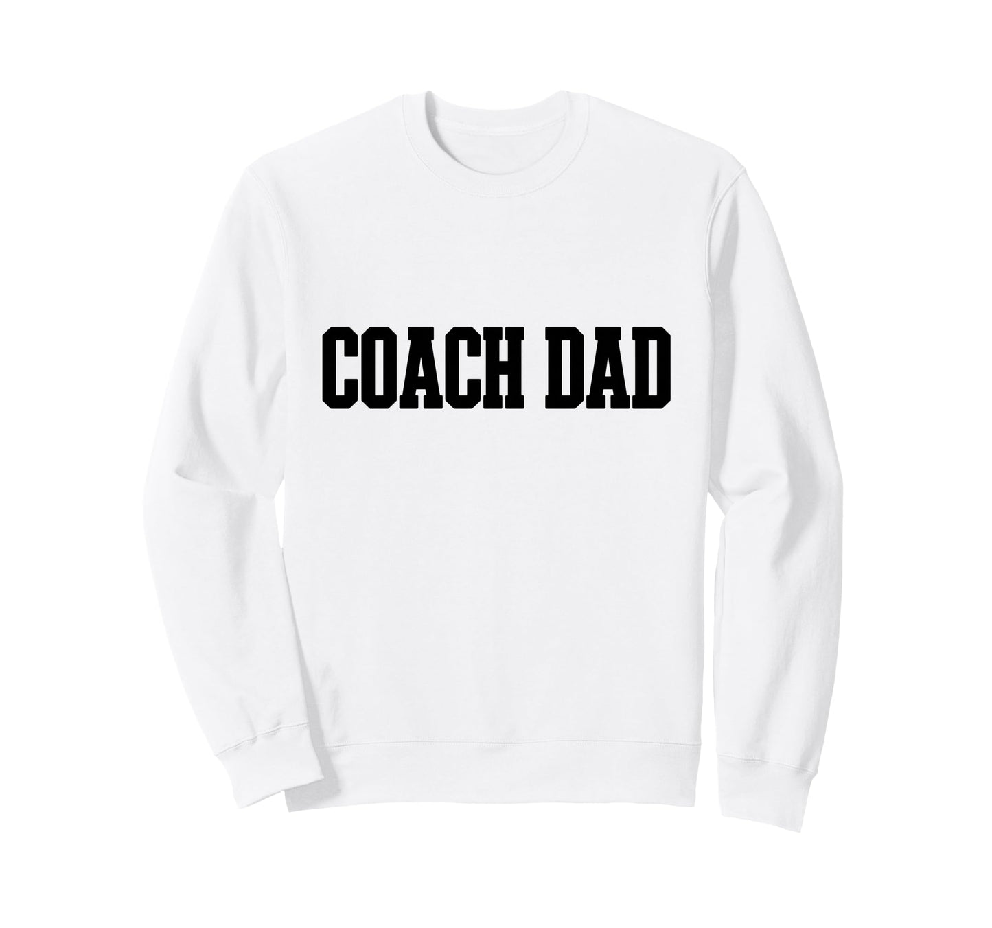 Dad Athletic Sports Father Team Sweatshirt - Minimalist Print Men Women - T-Shirt, Sweatshirt, Hoodie