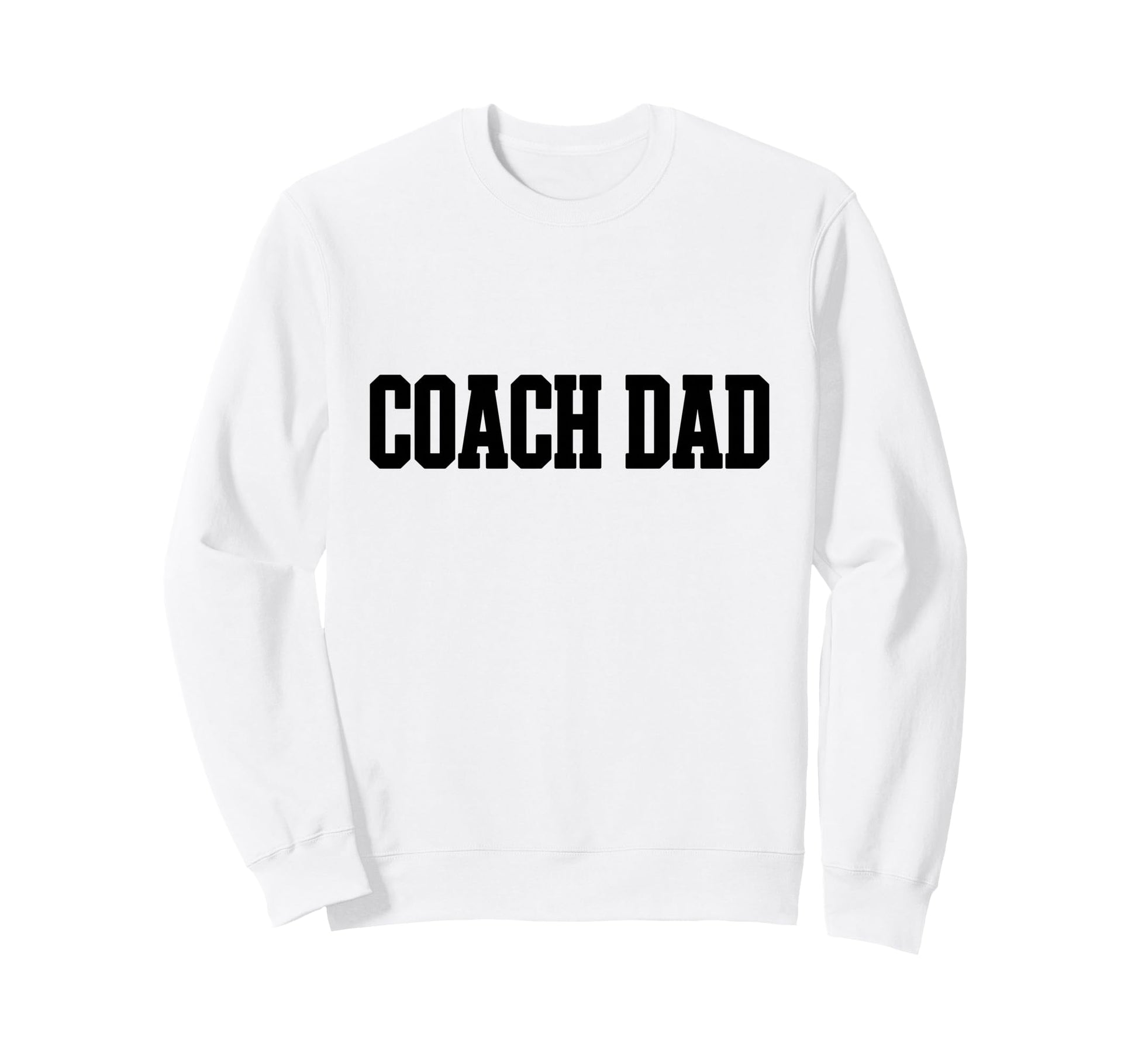 Dad Athletic Sports Father Team Sweatshirt - Minimalist Print Men Women - T-Shirt, Sweatshirt, Hoodie