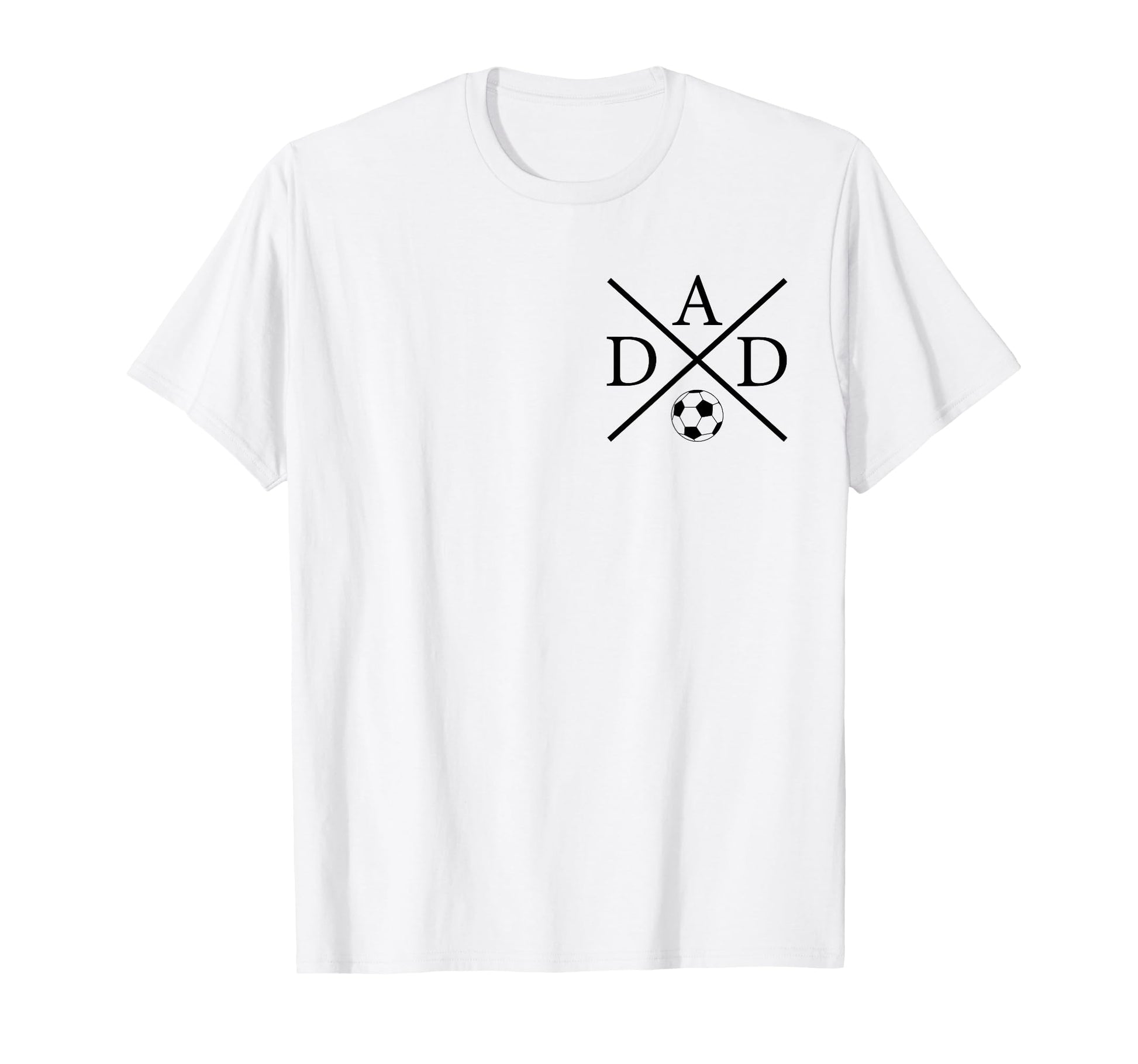 Soccer Dad Fathers Day Game Day T-Shirt - Minimalist Print for Adults - T-Shirt, Sweatshirt, Hoodie