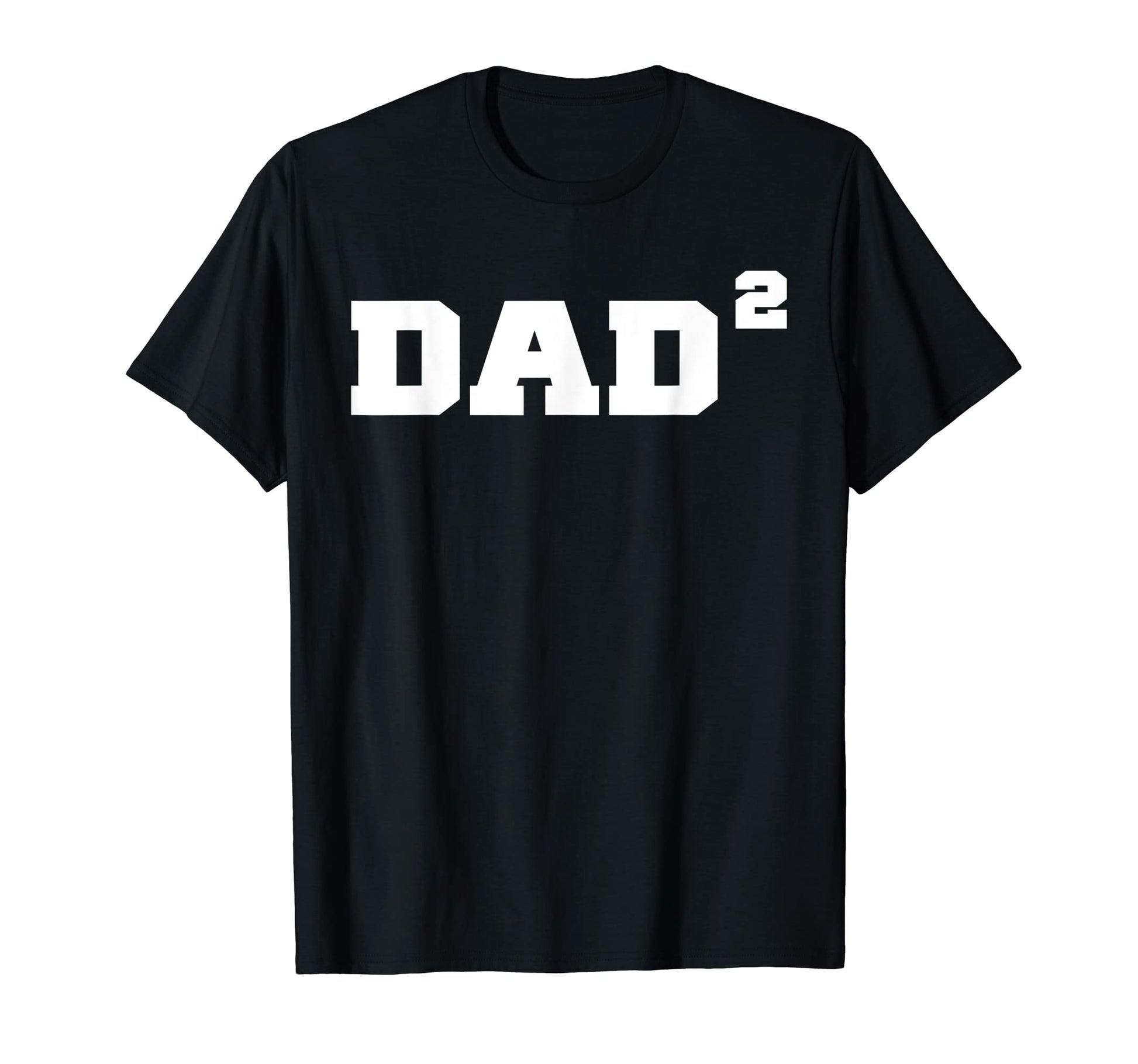 Dad2 Dad Twins Twin Papa Twin Twin T-Shirt - Minimalist Print Men Women - T-Shirt, Sweatshirt, Hoodie
