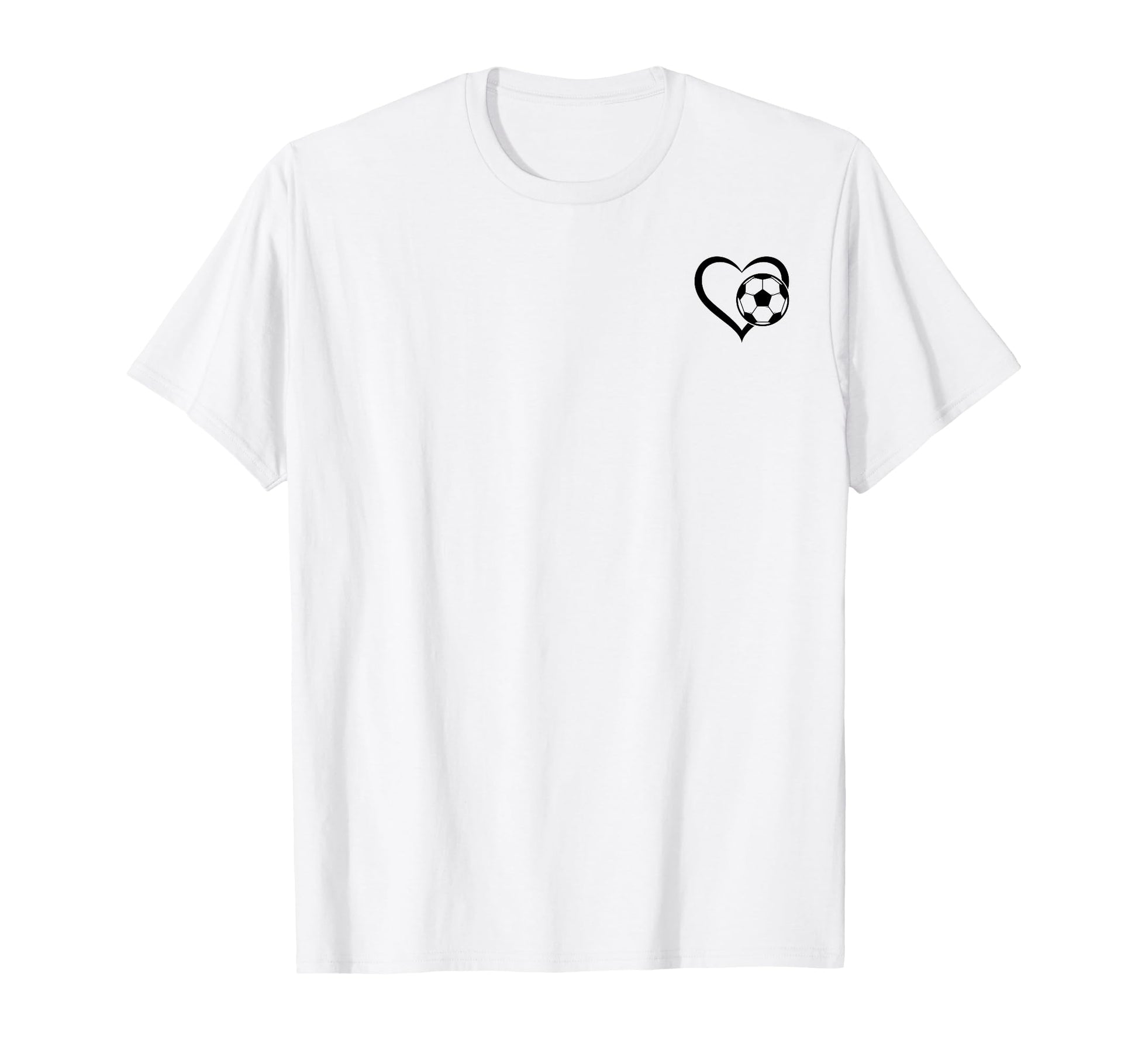 Soccer Heart Soccer Ball Heart Soccer T-Shirt - Streetwear Style Unisex - T-Shirt, Sweatshirt, Hoodie