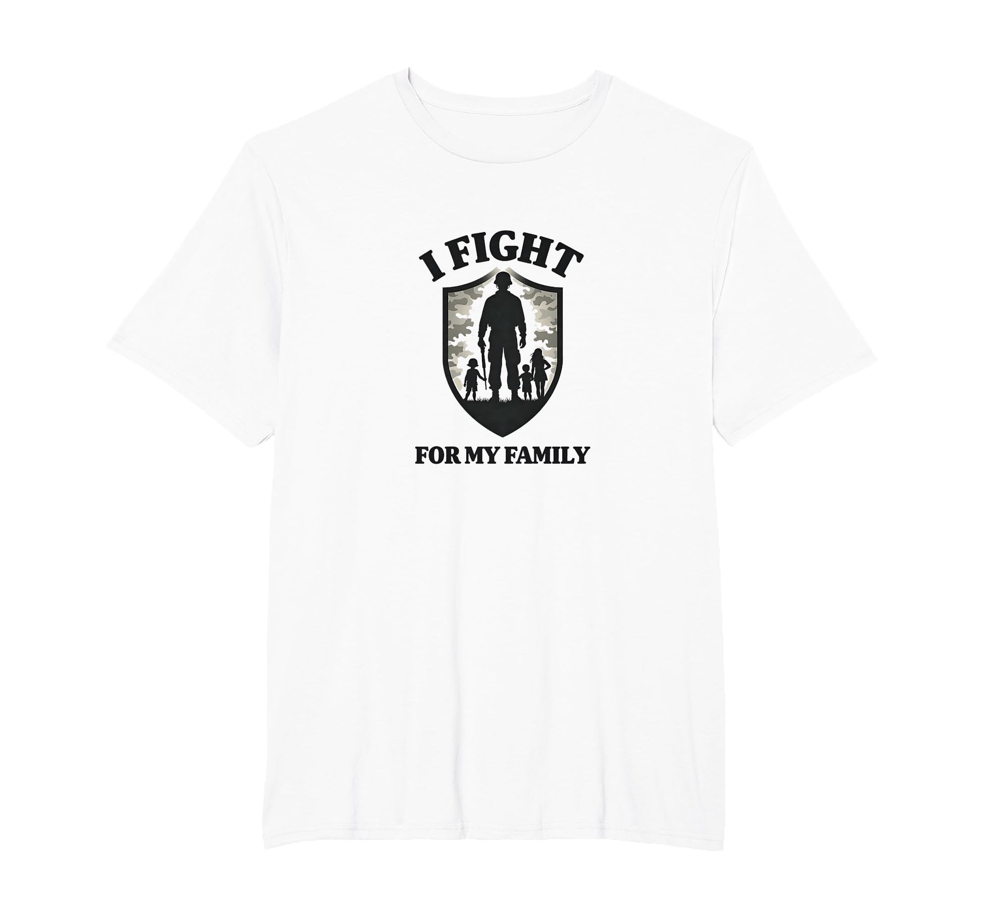 Army Dads I Fight My Family Military T-Shirt - Trendy Graphic Men Women - T-Shirt, Sweatshirt, Hoodie